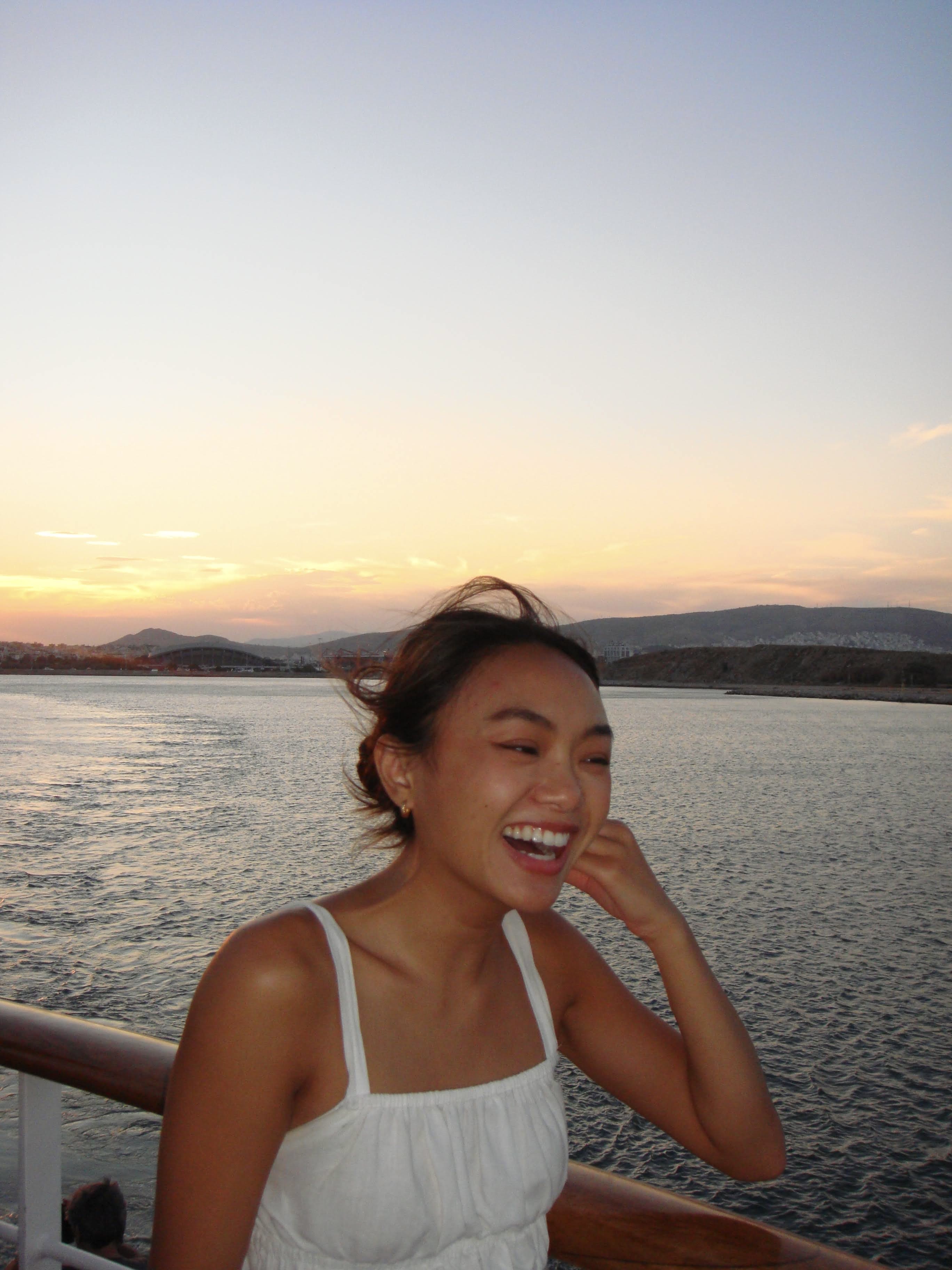 Sunset on the water
